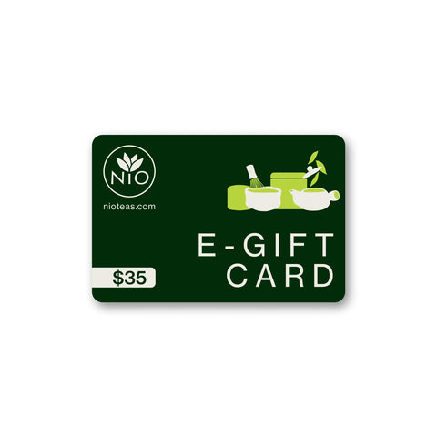Tarjeta de regalo Nio Teas