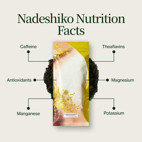 Thé fermenté japonais Nadeshiko Rose