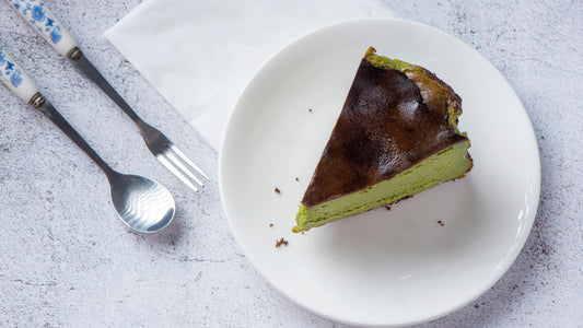 matcha basque cheesecake recipe