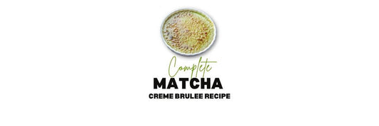 matcha creme brulee