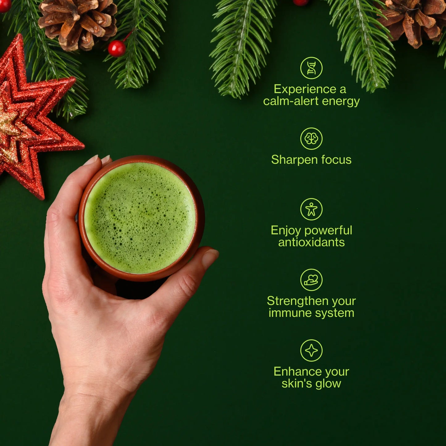 Matcha Tea Advent Calendar 2025 with Whisk, Chawan and Chashaku