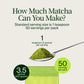 Polvo De Matcha Latte Premium