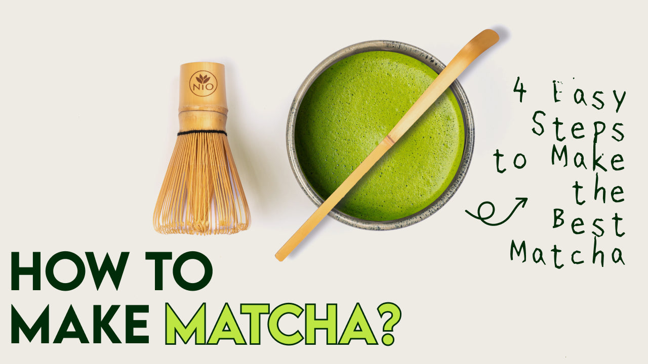 Load video: how to make matcha powder step by step