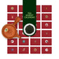 Green Tea Advent Calendar with Teapot